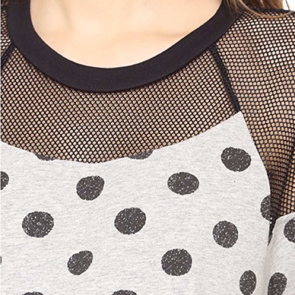 Robert Rodriguez BATIK Dot Mesh Top sz S $295 - Picture 3 of 8